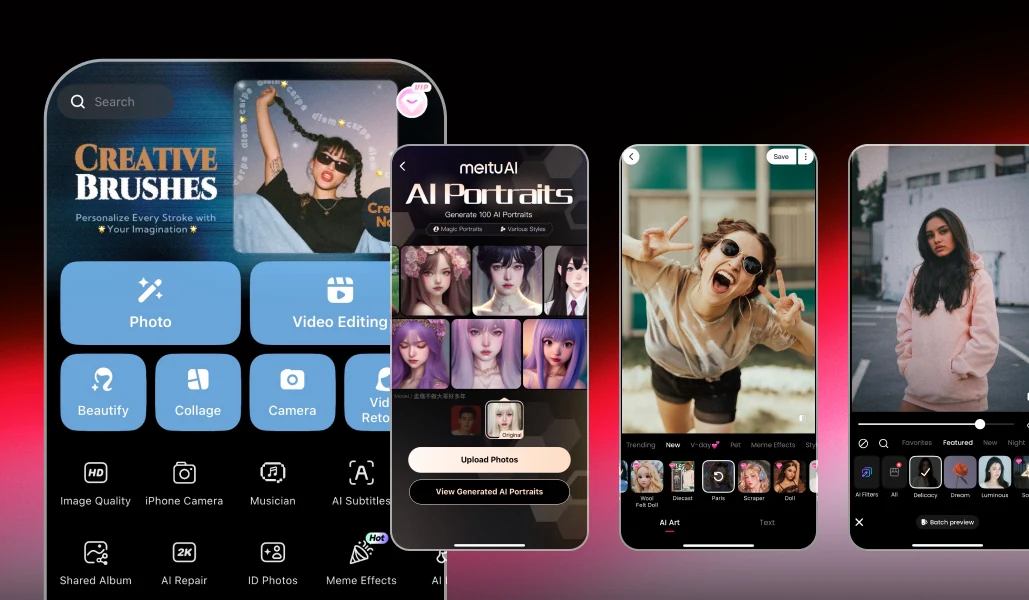 Aperçu interface de Meitu SVIP 1 Month full warranty