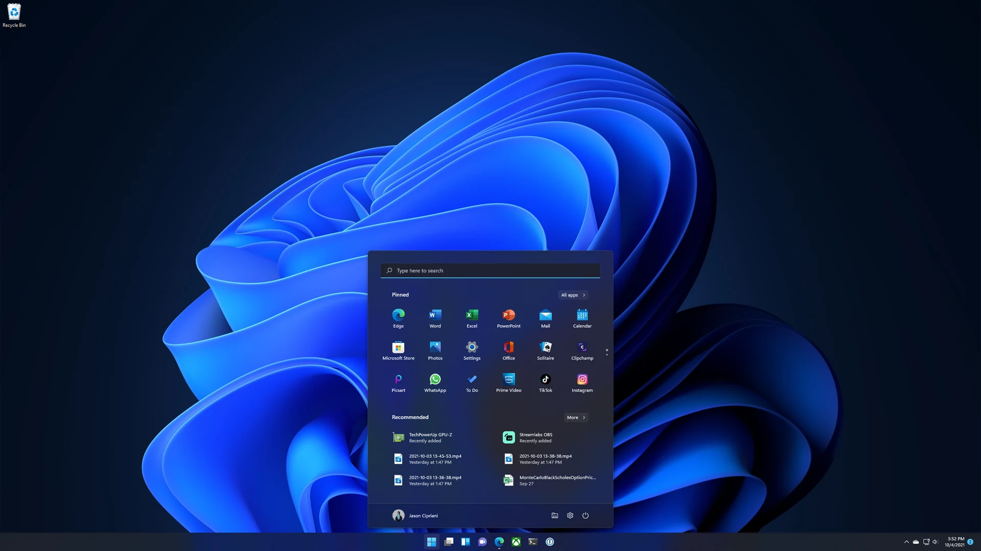 Aperçu interface de Key Windows 10/11 Pro Retail Online 100-year warranty 7 days